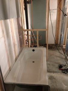 tub installation