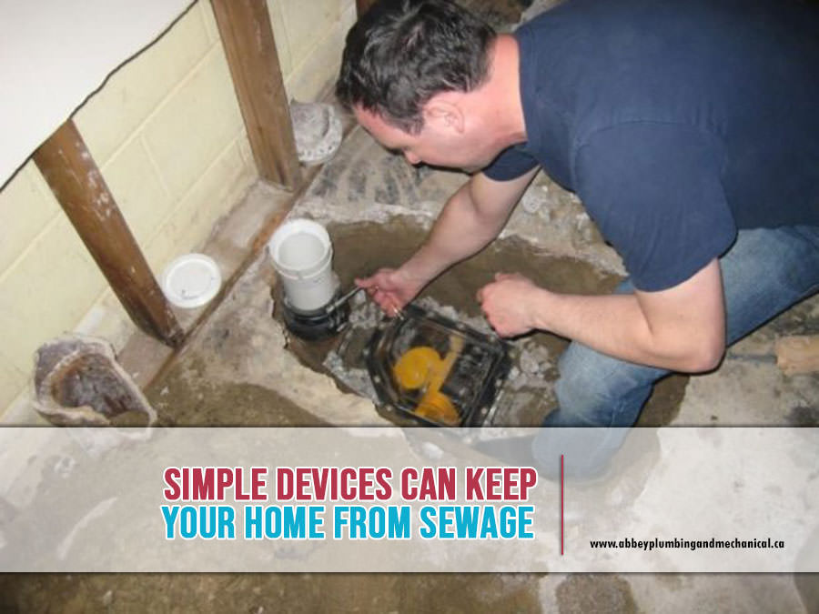 keep your home safe from sewage